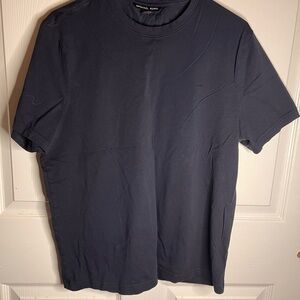 Michael Kors Men's Dark Blue Short Sleeve Tee
